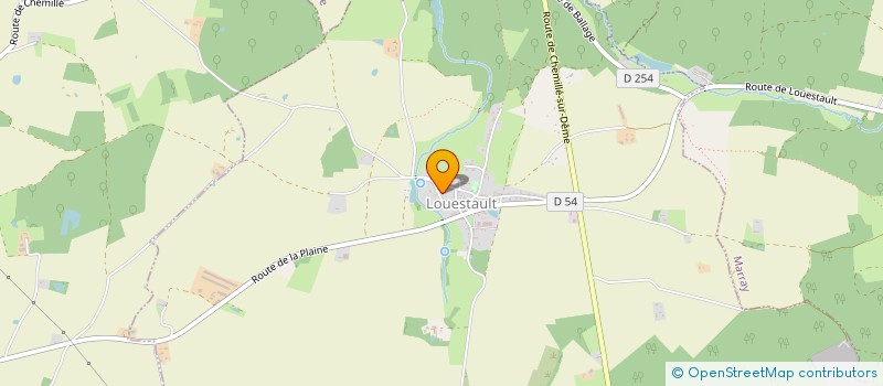 localisation de l'entreprise MONSIEUR ALEXANDRE BOUFFLET  BEAUMONT-LOUESTAULT