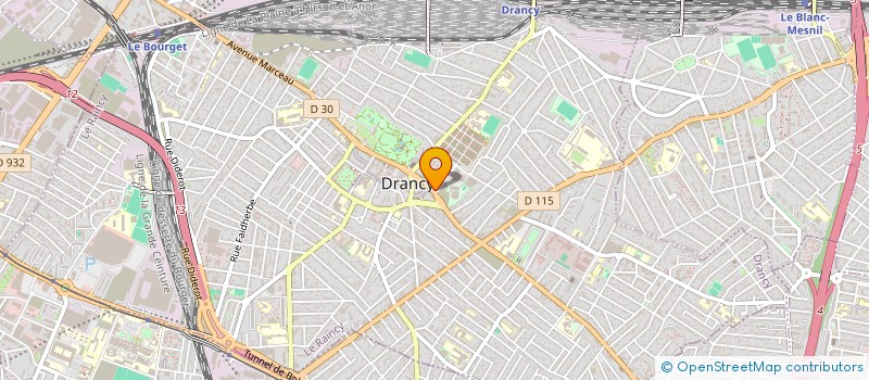 localisation de l'entreprise MONSIEUR ALEXANDRE BOUILLON à DRANCY