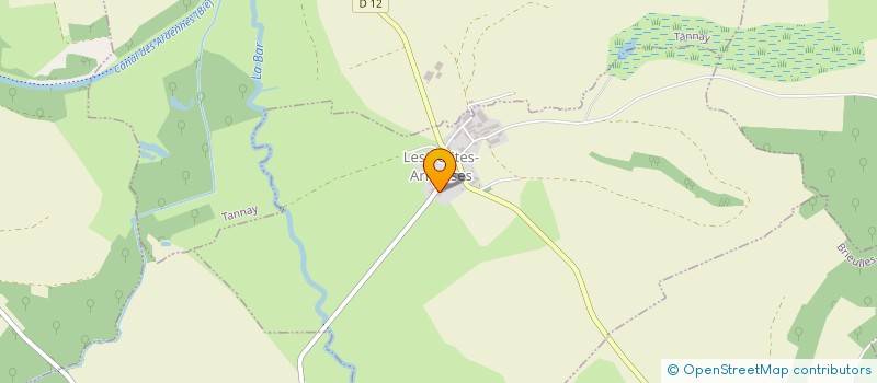 localisation de l'entreprise MONSIEUR ALEXANDRE BOUILLON  BRIEULLES-SUR-BAR