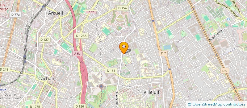 localisation de l'entreprise MONSIEUR ALEXANDRE BOUJEMAA  VILLEJUIF