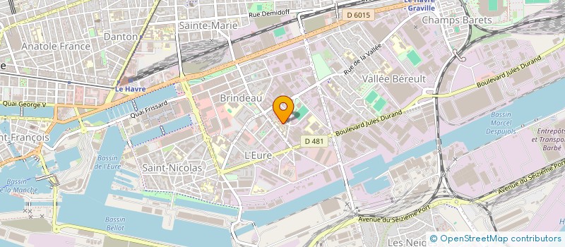 localisation de l'entreprise MONSIEUR ALEXANDRE BOULARD à LE HAVRE