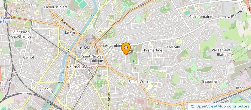 localisation de l'entreprise MONSIEUR ALEXANDRE BOULAY  LE MANS