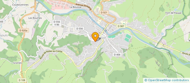 localisation de l'entreprise MONSIEUR ALEXANDRE BOULET à ESPALION