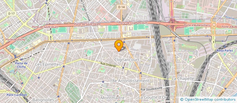 localisation de l'entreprise MONSIEUR ALEXANDRE BOULIC  PARIS