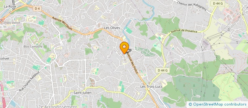 localisation de l'entreprise MONSIEUR ALEXANDRE BOURASSEAU  MARSEILLE