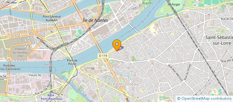 localisation de l'entreprise MONSIEUR ALEXANDRE BOUREAU à NANTES