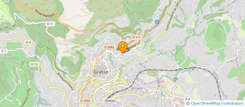 localisation de l'entreprise MONSIEUR ALEXANDRE BOURGEOIS à GRASSE