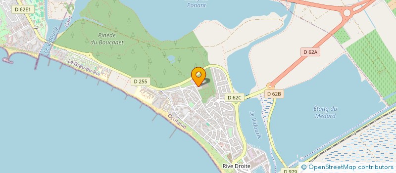 localisation de l'entreprise MONSIEUR ALEXANDRE BOUSQUET  LE GRAU-DU-ROI