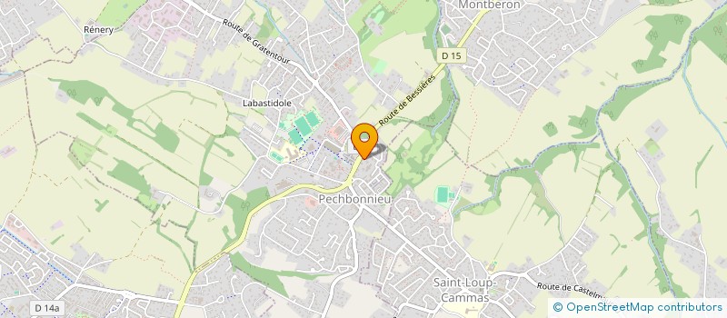 localisation de l'entreprise MONSIEUR ALEXANDRE BOUSQUET  SAINT-PIERRE-DE-LAGES