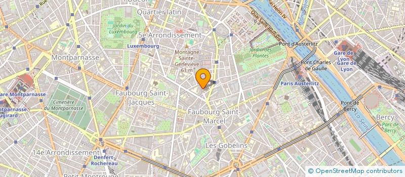 localisation de l'entreprise MONSIEUR ALEXANDRE BOUSSAT  PARIS