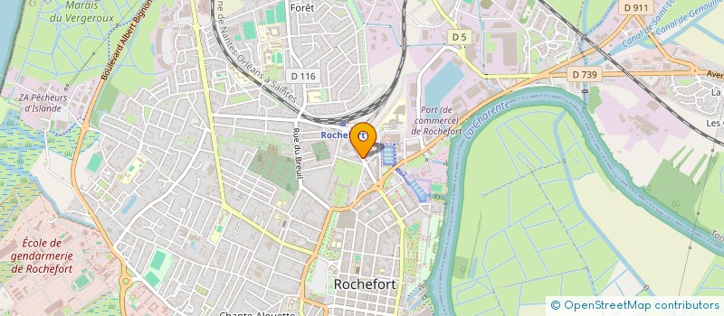 localisation de l'entreprise MONSIEUR ALEXANDRE BOUT  ROCHEFORT