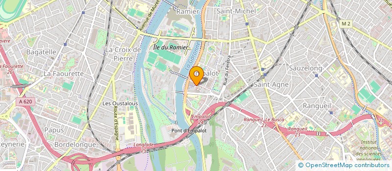 localisation de l'entreprise MONSIEUR ALEXANDRE BOUTAUD à TOULOUSE