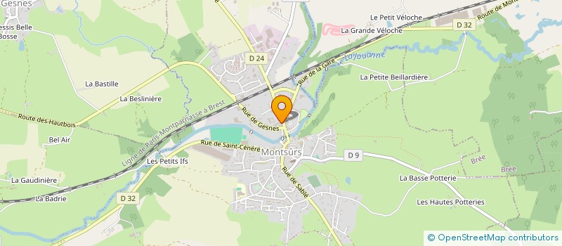 localisation de l'entreprise MONSIEUR ALEXANDRE BOUVIER à EVRON