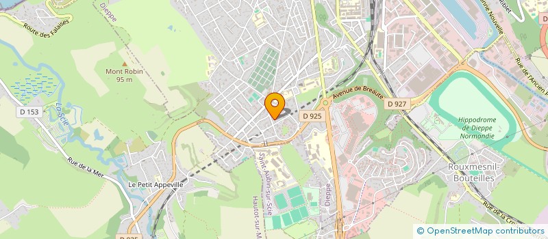 localisation de l'entreprise MONSIEUR ALEXANDRE BOUY à DIEPPE