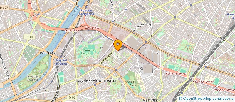 localisation de l'entreprise MONSIEUR ALEXANDRE BOYER à ISSY-LES-MOULINEAUX