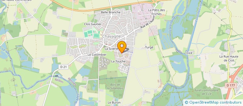 localisation de l'entreprise MONSIEUR ALEXANDRE BOYER  CHAVAGNE