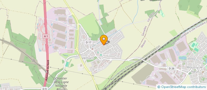 localisation de l'entreprise MONSIEUR ALEXANDRE BREFFY  VEMARS