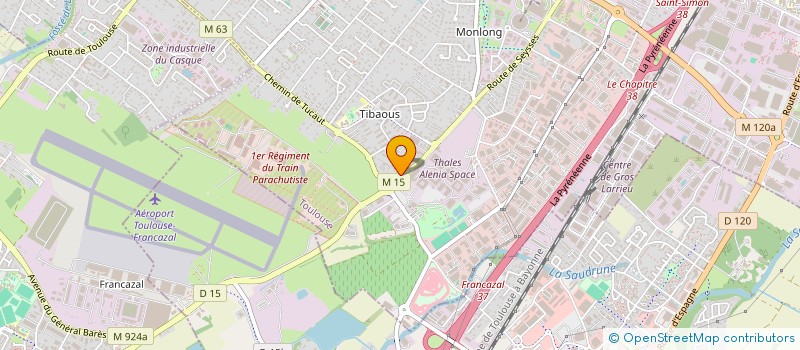 localisation de l'entreprise MONSIEUR ALEXANDRE BRENTEGANI à TOULOUSE