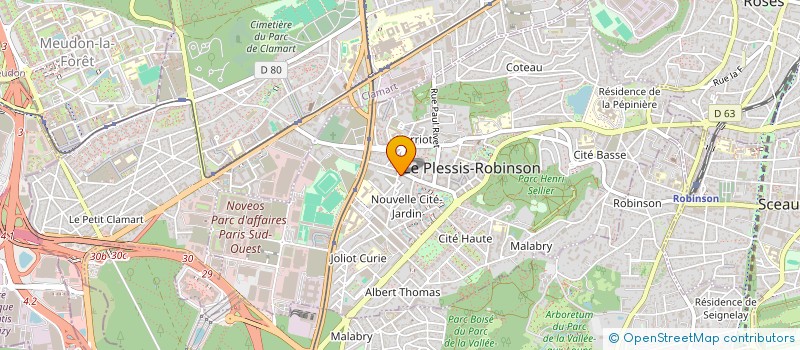 localisation de l'entreprise MONSIEUR ALEXANDRE BRETELLE à LE PLESSIS-ROBINSON