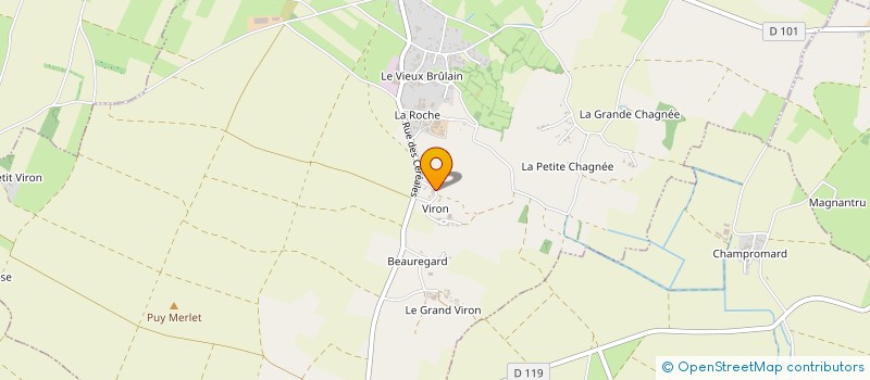 localisation de l'entreprise MONSIEUR ALEXANDRE BRIAND  SECONDIGNE-SUR-BELLE