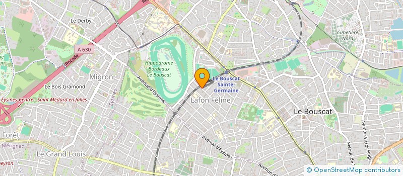 localisation de l'entreprise MONSIEUR ALEXANDRE BRIANT  BRUGES