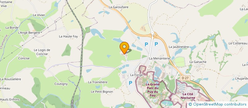 localisation de l'entreprise MONSIEUR ALEXANDRE BRIDONNEAU à LES EPESSES