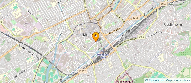 localisation de l'entreprise MONSIEUR ALEXANDRE BRIENS  MULHOUSE