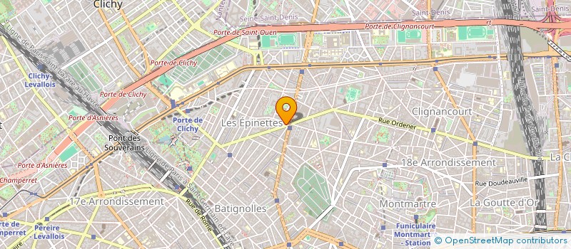 localisation de l'entreprise MONSIEUR ALEXANDRE BROCAIL  PARIS