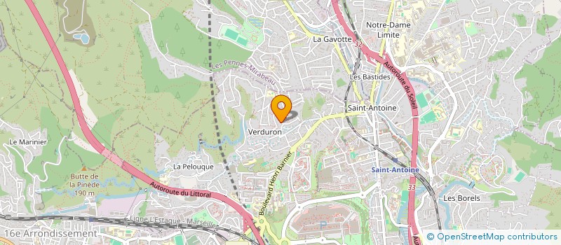 localisation de l'entreprise MONSIEUR ALEXANDRE BROCHU à MARSEILLE