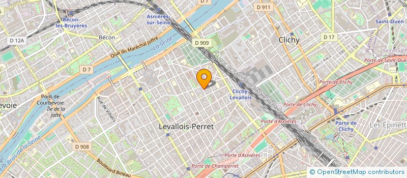 localisation de l'entreprise MONSIEUR ALEXANDRE BRUNET à LEVALLOIS-PERRET