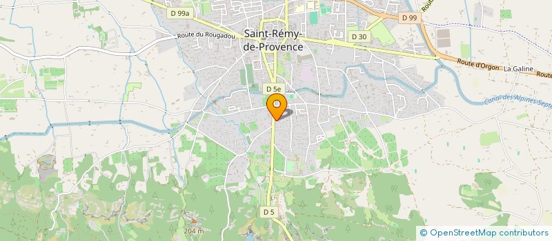 localisation de l'entreprise MONSIEUR ALEXANDRE BRUSCHET  SAINT-REMY-DE-PROVENCE