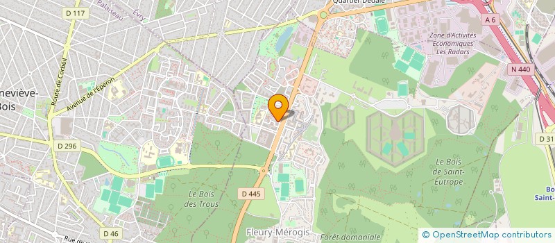 localisation de l'entreprise MONSIEUR ALEXANDRE BUAYI LUKOMBO  SAINTE-GENEVIEVE-DES-BOIS