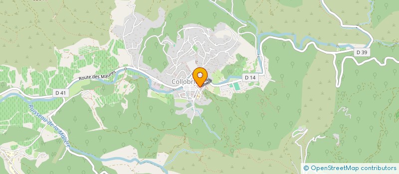 localisation de l'entreprise MONSIEUR ALEXANDRE BUCHHOLZ  COLLOBRIERES