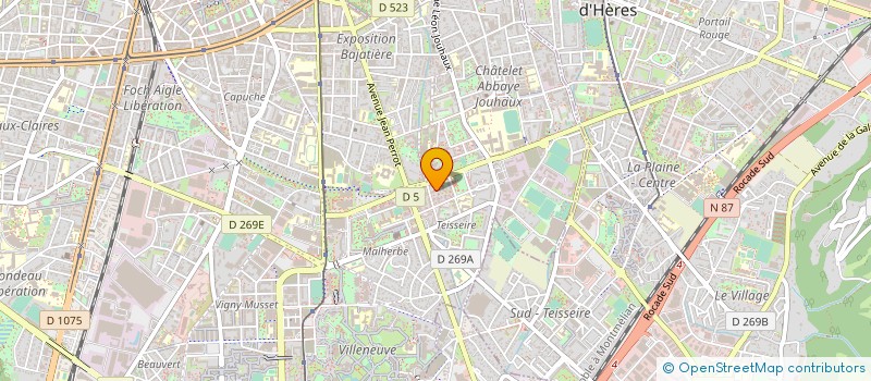 localisation de l'entreprise MONSIEUR ALEXANDRE BUCLON  GRENOBLE