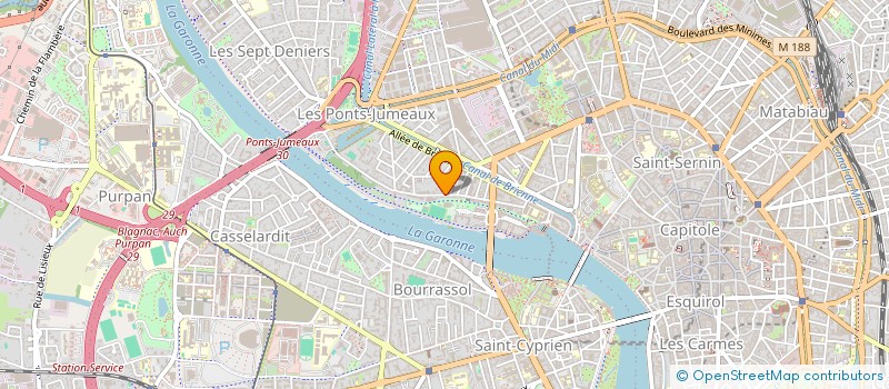 localisation de l'entreprise MONSIEUR ALEXANDRE BUFFET à TOULOUSE