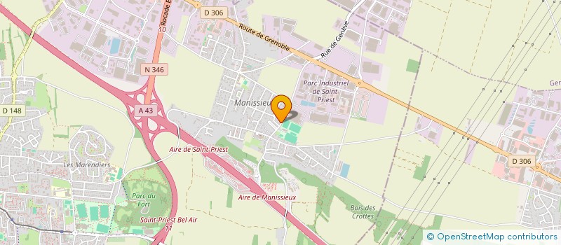 localisation de l'entreprise MONSIEUR ALEXANDRE BULAND  SAINT-PRIEST