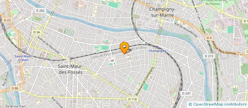 localisation de l'entreprise MONSIEUR ALEXANDRE BULTEL à SAINT-MAUR-DES-FOSSES