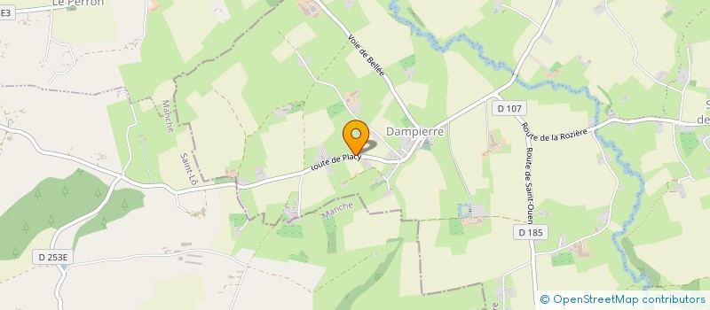 localisation de l'entreprise MONSIEUR ALEXANDRE BURES  VAL DE DROME