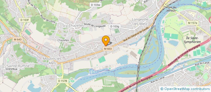 localisation de l'entreprise MONSIEUR ALEXANDRE BUTRYN  SCY-CHAZELLES