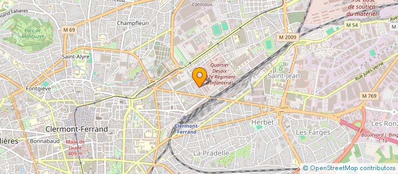 localisation de l'entreprise MONSIEUR ALEXANDRE BY  CLERMONT-FERRAND