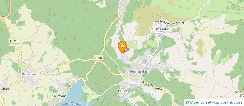 localisation de l'entreprise MONSIEUR ALEXANDRE CABAGNOLS  AYDAT