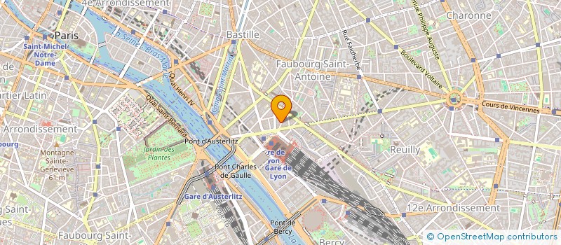 localisation de l'entreprise MONSIEUR ALEXANDRE CABANE  PARIS