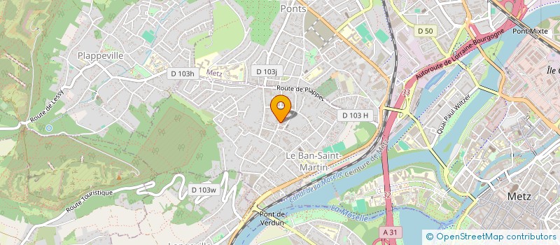 localisation de l'entreprise MONSIEUR ALEXANDRE CADE à LE BAN-SAINT-MARTIN