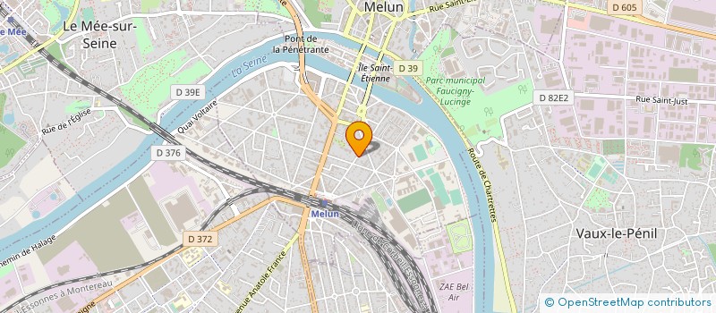 localisation de l'entreprise MONSIEUR ALEXANDRE CAGET à MELUN