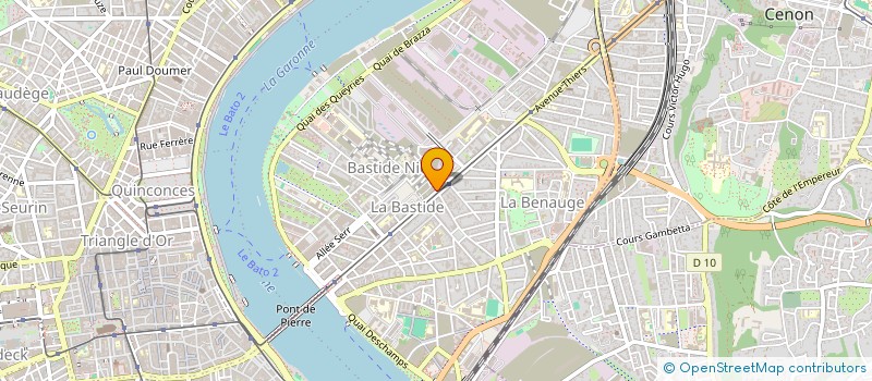 localisation de l'entreprise MONSIEUR ALEXANDRE CAILLE  BORDEAUX