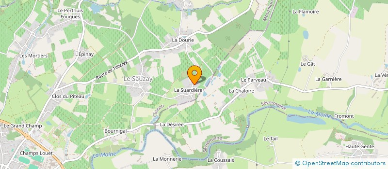 localisation de l'entreprise MONSIEUR ALEXANDRE CAILLER à CLISSON