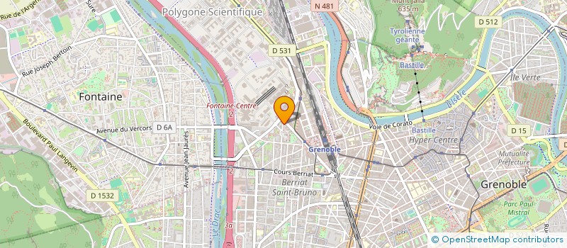 localisation de l'entreprise MONSIEUR ALEXANDRE CAKIC à GRENOBLE