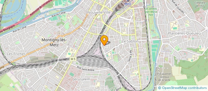 localisation de l'entreprise MONSIEUR ALEXANDRE CALA  METZ