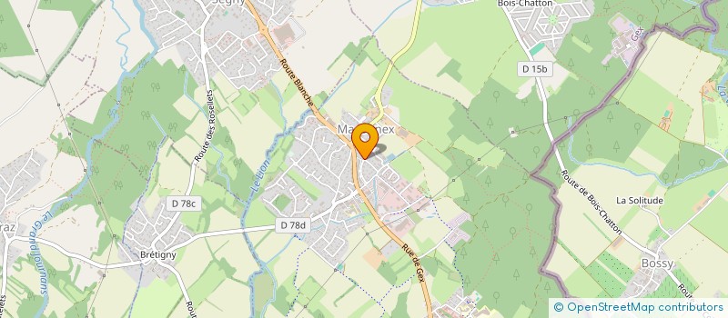 localisation de l'entreprise MONSIEUR ALEXANDRE CALVETE  ORNEX