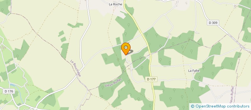 localisation de l'entreprise MONSIEUR ALEXANDRE CAMOU à LE BOUCHAGE